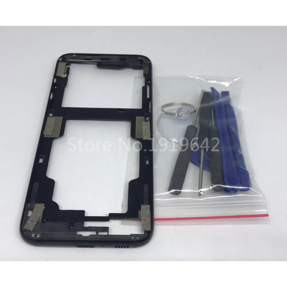 

New Original Bluboo S8 Cellphone Metal Font Frame Housings Case Middle Repair Accessories Parts+Repair Tools For Bluboo S8 Phone