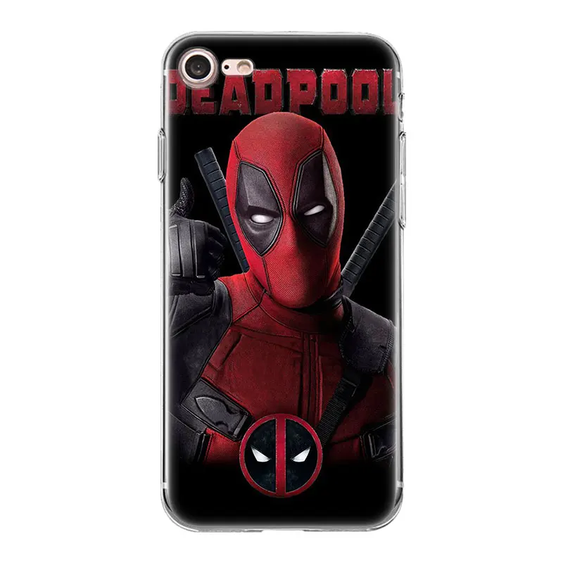 Чехол Hero Deadpool Harley Quinn для iphone XR XS Max 7 8 Plus X 10 5 5SE 5C 6 6S 11 11Pro Sac TPU Fundas чехол для телефона - Цвет: 09