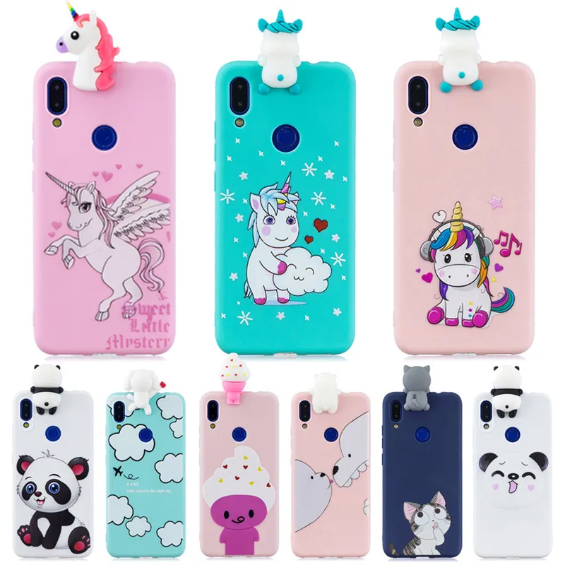 

redmi note 7 Case on For Fundas Xiaomi Redmi Note 7 Case 3D Doll Toys Soft Silicone Cover for Xiaomi Redmi Note 5 7 6 Pro Cases