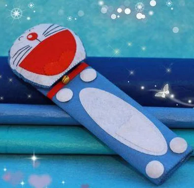 Doraemon кошачий автомобиль серии ткань войлочный набор Нетканая ткань ремесло DIY Набор для шитья Войлок ручной работы материал DIY рукоделие принадлежности