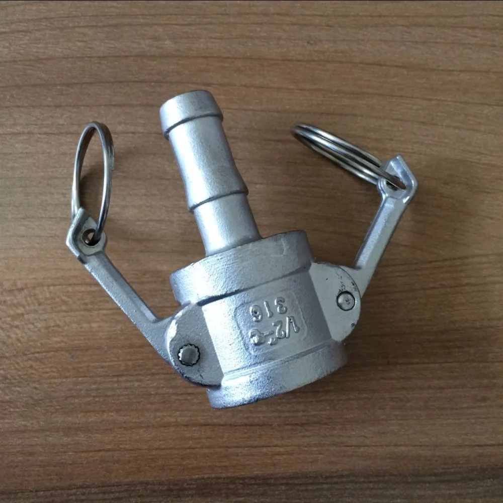 Соединительная муфта Camlock 1/2 дюйма Тип C фитинг для пивоваренной трубы из