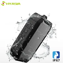 HYASIA IPX7 портативный Bluetooth ударный динамик сопротивление водонепроницаемый динамик с басом беспроводной Bluetooth 5,0 TF Встроенный аккумулятор
