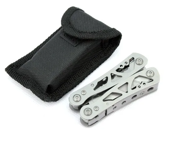 Multitool 9-في-1 الجيب متعدد ذو طيات سكين كيت الفولاذ المقاوم للصدأ متعددة الأغراض أداة للصيد المشي التخييم في الهواء الطلق بقاء