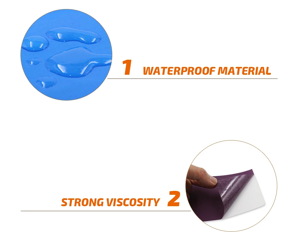 Multi-color Self Adhesive Waterproof Cloth Patch,Down jacket Broken Hole Repair Sticker DIY Hand Home Textile Sewing Accessories