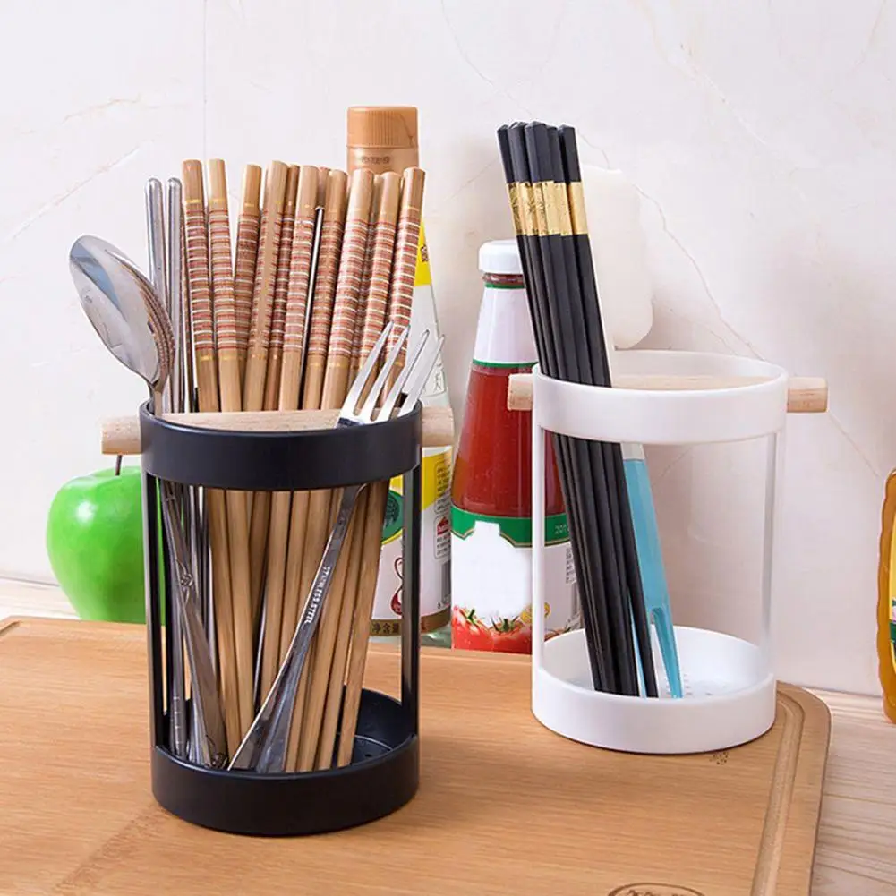 

Durable Hollowed Quick Drain Knife Fork Tableware Storage Rack Drying Holder
