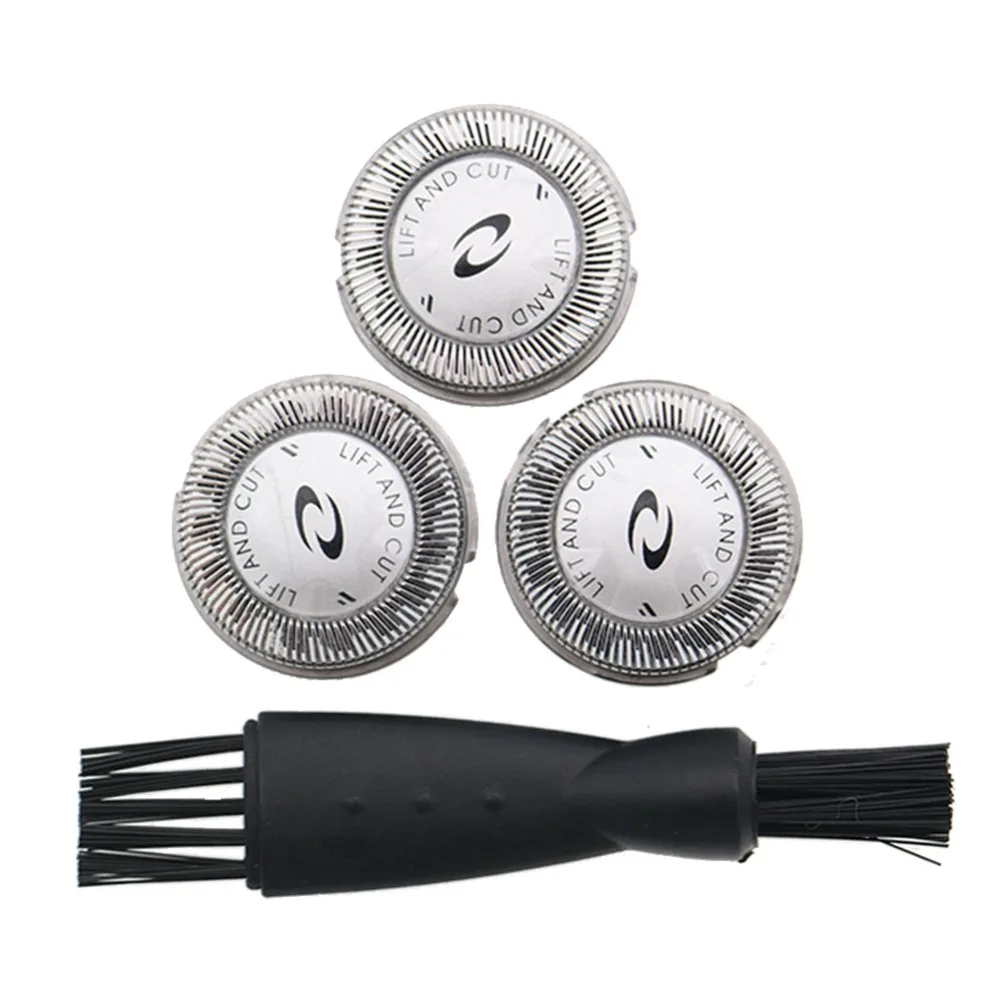 3 шт. бреющая головка с двумя лезвиями для Philips Norelco HQ3 HQ56 HQ55 HQ442 HQ300 HQ916 HS990 HQ904 HP1328 HP1335