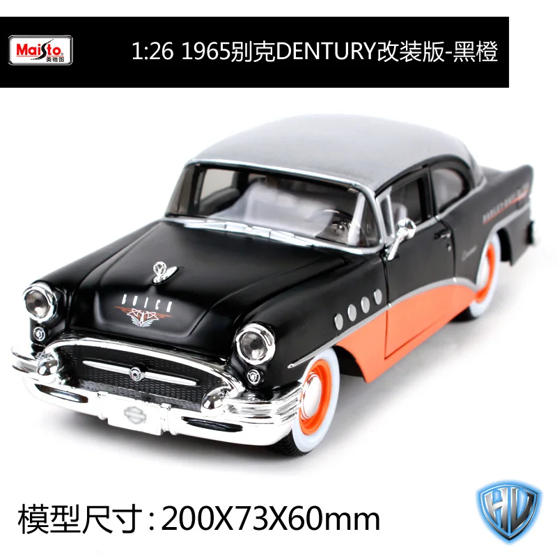 32197 Maisto 1:26 1965 BUICK DENTURY современные мускулы с машинками старый автомобиль литая модель автомобиля игрушка в коробке 32197 - Цвет: 32197