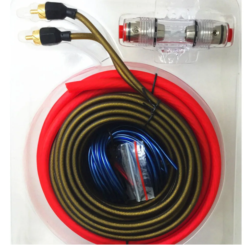 1500w With AGU FUSE 10GA Car Audio AMP Power Cable font b Subwoofer b font font