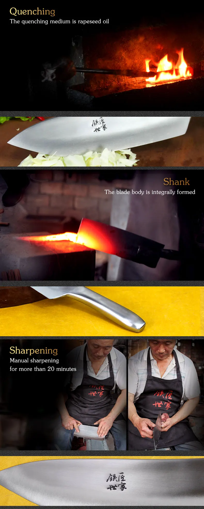 Кухонные ножи ручной работы 8 дюймов из нержавеющей стали, нож для нарезки хлеба, фруктов, овощей, мяса, рыбы, говядины, нож кухонный