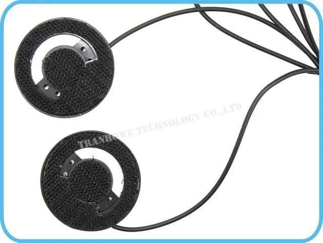 2PCS Freedconn Microphone Headphone Ear Speakers Parts Suit for T-COMVB TCOM-SC FDC-01VB COLO TCOM-02 Motorcycle Helmet Intercom