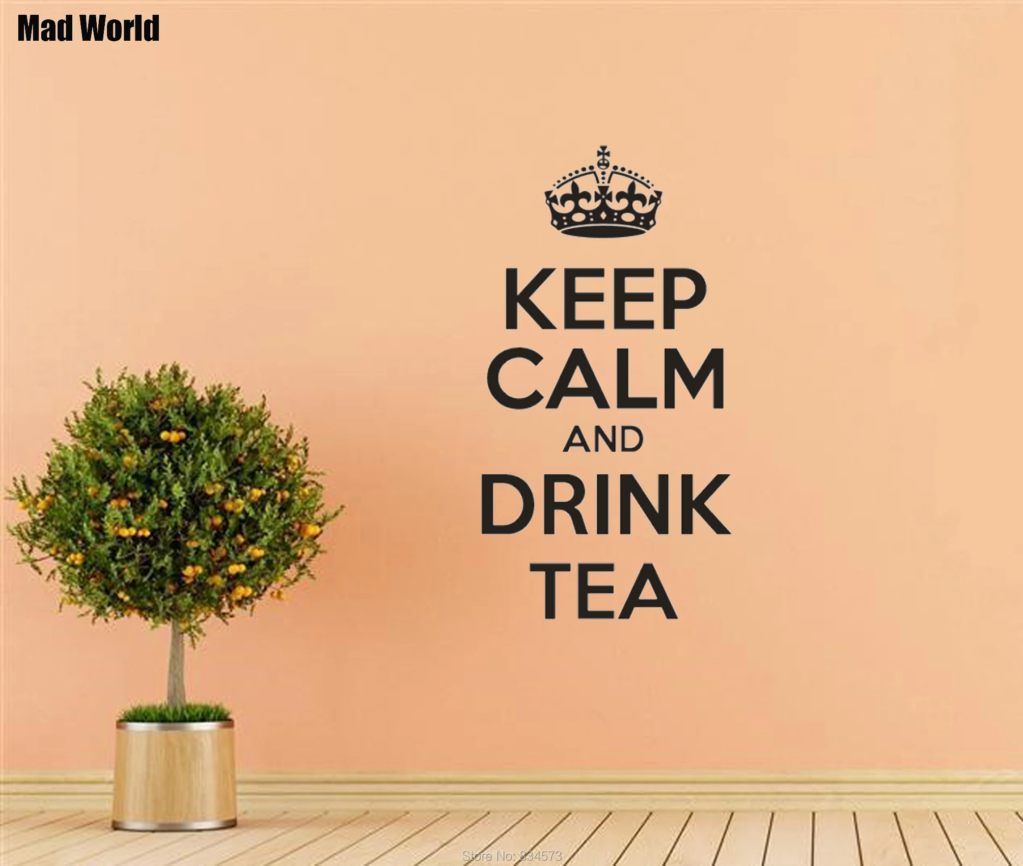 Keep Calm and Drink Tea 56 105H 47 88H 3