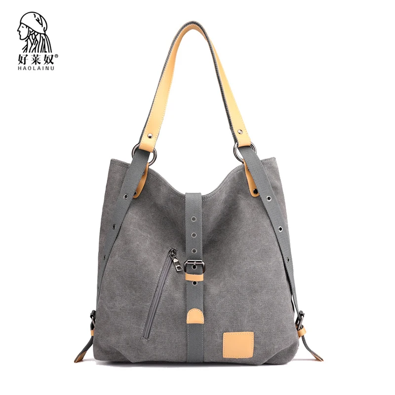 

Large Pocket Canvas Bag Brand Women Handbag Casual Women Shoulder Bags Female Messenger Bag Ladies 2018 Purse Pouch Bolsas Sac