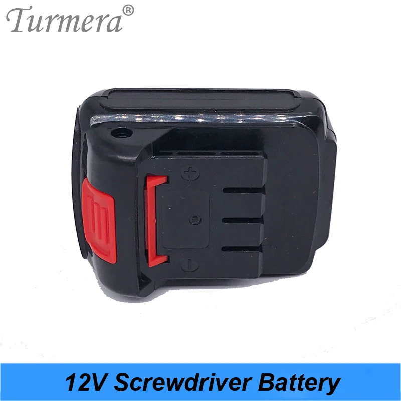 Turmera 12V 12.6V 3S 18650 battery pack battery mini lithium battery electric drill Cordless screwdriver battery shura shurik battery D 02