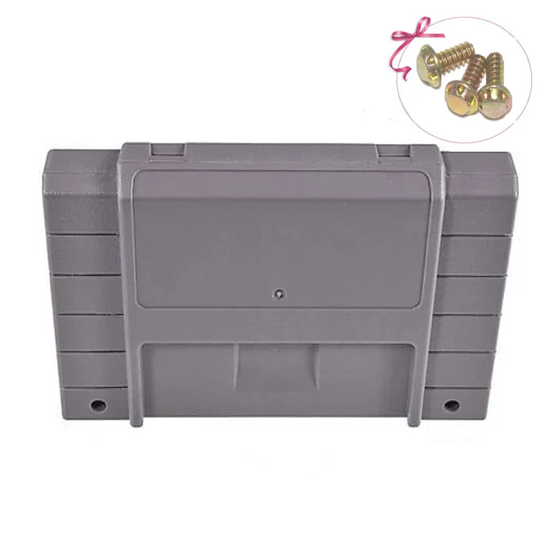 

H Retro Hard Case Cartridge Gamecard Shell Replacement For NES SNES N64 Entertainment System Console with security screws
