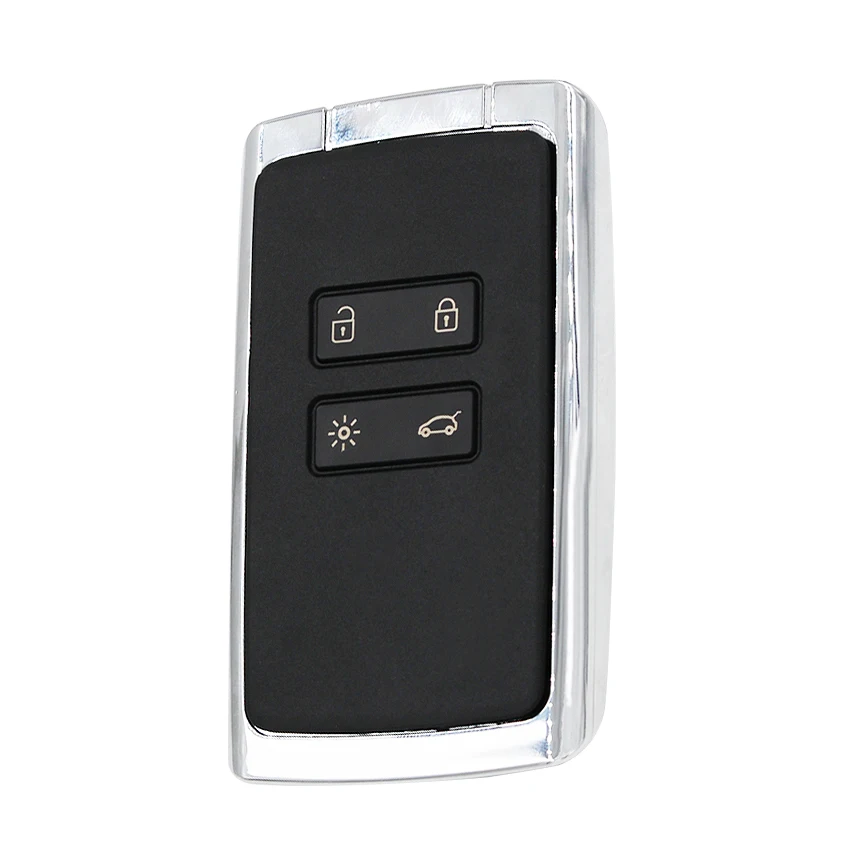 4 кнопки дистанционного ключа оболочки чехол для автомобильного смарт-ключа корпус крышка Fob для Renault Koleos Kadjar Megan