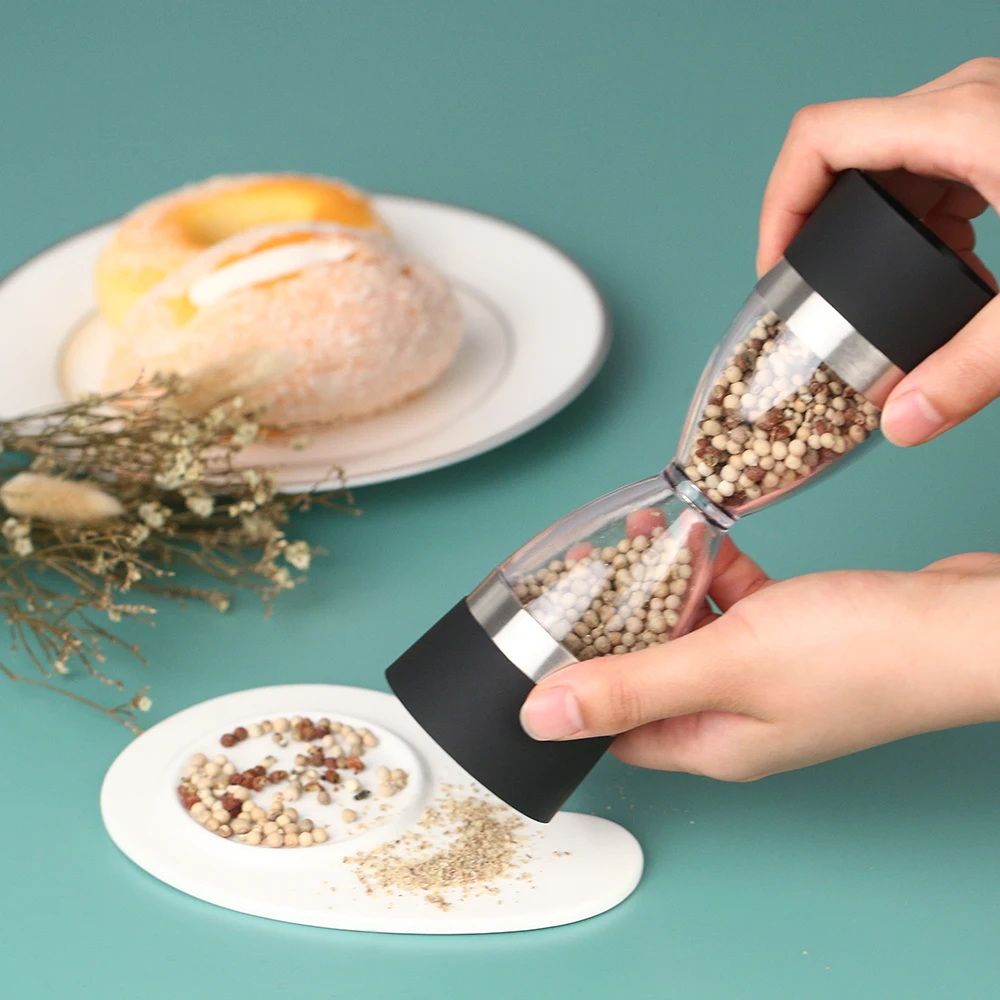 Buy 2 in 1 Manual Pepper Grinder Peppercorn Salt