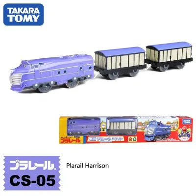 Takara Tomy Plarail Chuggington CS-05 Harrison Электрический моторизованный игрушечный поезд Новый