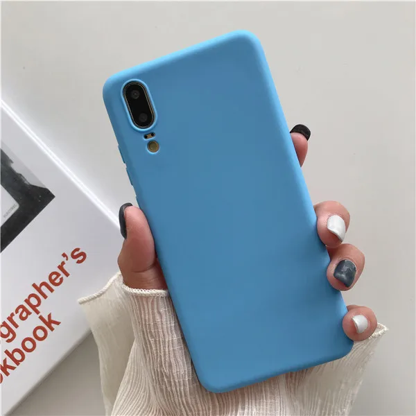 Мягкий чехол из ТПУ для huawei P20 P10 P9 Lite P30 Pro mate 20 10 Lite, силиконовый чехол на заднюю панель huawei Honor 10 9 20 Lite 10i, чехол - Цвет: 7