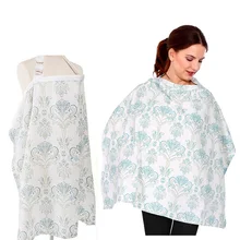 Лактационные прокладки кормление грудью крышка уединение ребенка передник для кормления хлопок младенческой дышащей ткани монитор младенца декольте крышка