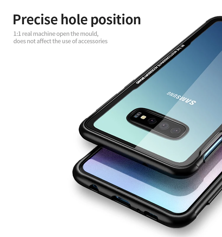 Amzboon S10 PLUS, закаленное стекло, защитный чехол для телефона, для samsung Galaxy S10, Роскошный Тонкий силиконовый чехол из ТПУ, жесткое полное заднее покрытие