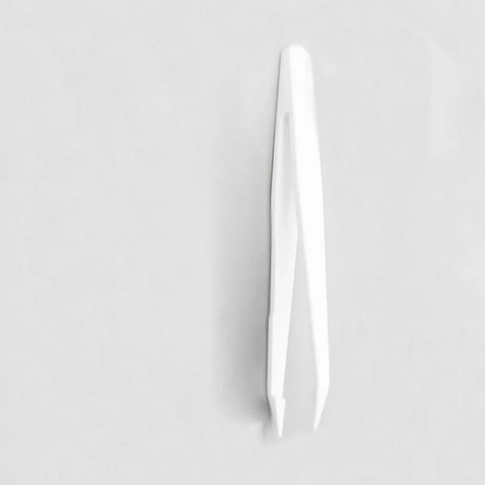2 PCS 12cm Length White Blunt-ended Forceps Western Blot WB Tweezers