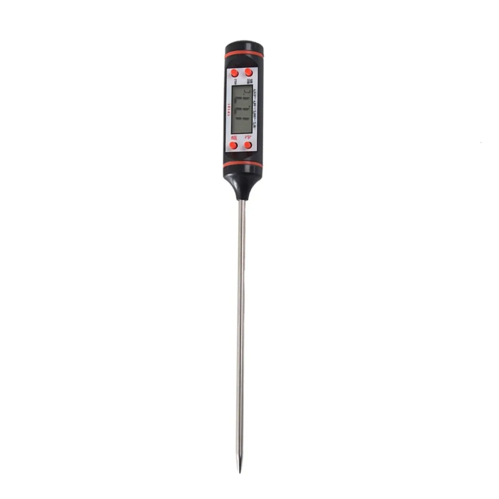 Кухонный Зонд термометр из нержавеющей стали термометр для барбекю термометр-вилка измеритель температуры масла tp101 пищевой термометр