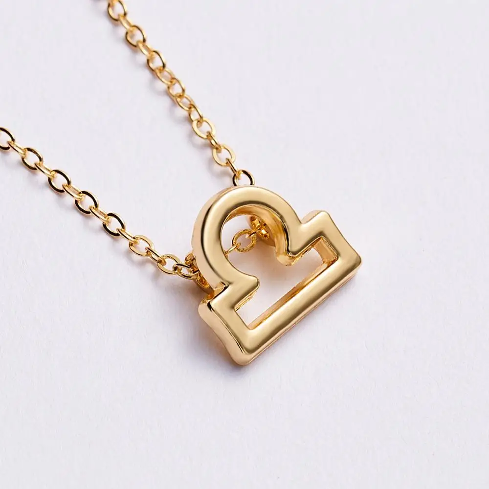 Female Elegant Star Zodiac Sign 12 Constellation Necklaces Pendant Gold  Color Chain Choker Necklaces For Women Jewelry Cardboard - Necklace -  AliExpress
