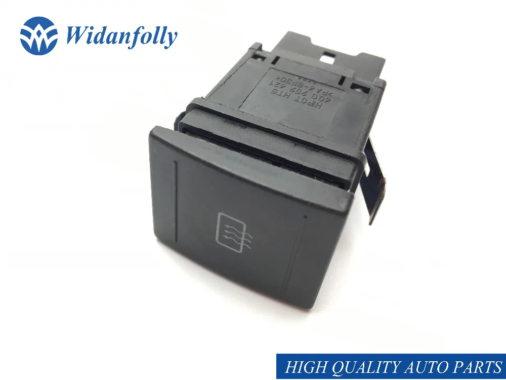Widanfolly Heated Rear Window Demister Switch Button For Polo MK6 9N 2002 2003 2004 2005 2006