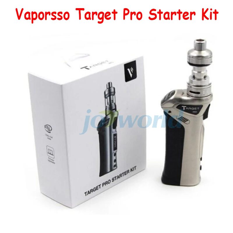 Original Vaporesso Target Pro 75W VTC Starter Kit Temperature Control 18650 Box Mod Vape CCELL Ceramic