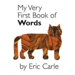 Моя первая книга слов Eric Carle Раннее Обучение английскому изображению чтение английского языка обучающие игрушки