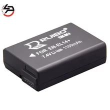 LPD 1100 мАч 100% Новый Сменный аккумулятор для камеры Nikon EN-EL14 P7000 D3100 D3200 D5100 D5200 DF P7100 P7200 P7700 P7800