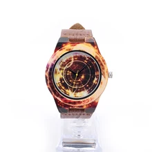 BOBOBIRD J22 Кварцевые Мужские Наручные Часы Relogio УФ Priting Креативный Дизайн свечение Мягкий Кожаный Ремешок Часы Лучший Бренд Класса Люкс Как Подарок OEM