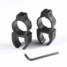 2 шт./пара 25,4 мм винтовка направляющая для прицела высокопрофильные Монтажные кольца подъемный кронштейн для прицела крепление для Охота фонарь-лазер