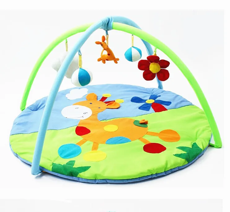 Baby Toys Gift Play Gym Mat Soft Infant Floor Carpet 3d Activity