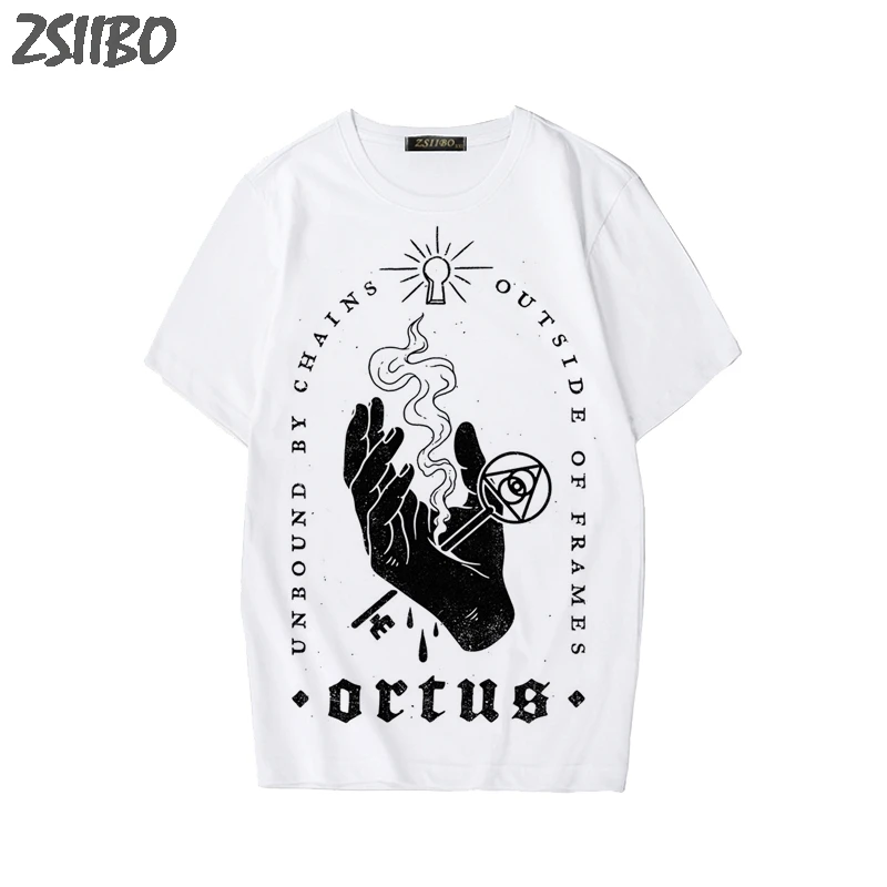 

Harajuku Hip Hop Off White Summer Men's t shirt Short Sleeve Original Funny Print tshirt Plus size Tops Female T-shirt Man M-3XL