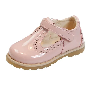 

CUZULLAA Kids Breathable Casual Shoes For Girls Boys Fashion Sneakers Non-slip Shoes Children T-strap Shoes Size 21-30