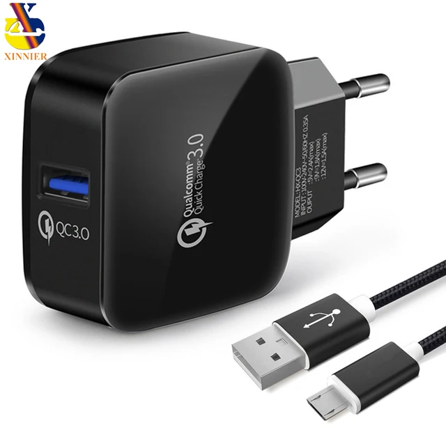 Best Offers XINNIER 18W Phone USB Charger Quick Charge 3.0 Fast Mobile Phone Charger USB Adapter for Samsung Xiaomi Tablet Charger  Best Offers XINNIER 18W Phone USB Charger Quick Charge 3.0 Fast Mobile Phone Charger USB Adapter for Samsung Xiaomi Tablet Charger
