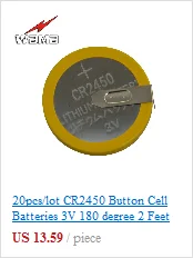 5x Wama CR927 3v кнопочные батарейки для монет вкладки 30mAh цифровые продукты DL927 ECR927 кнопочная литиевая батарея