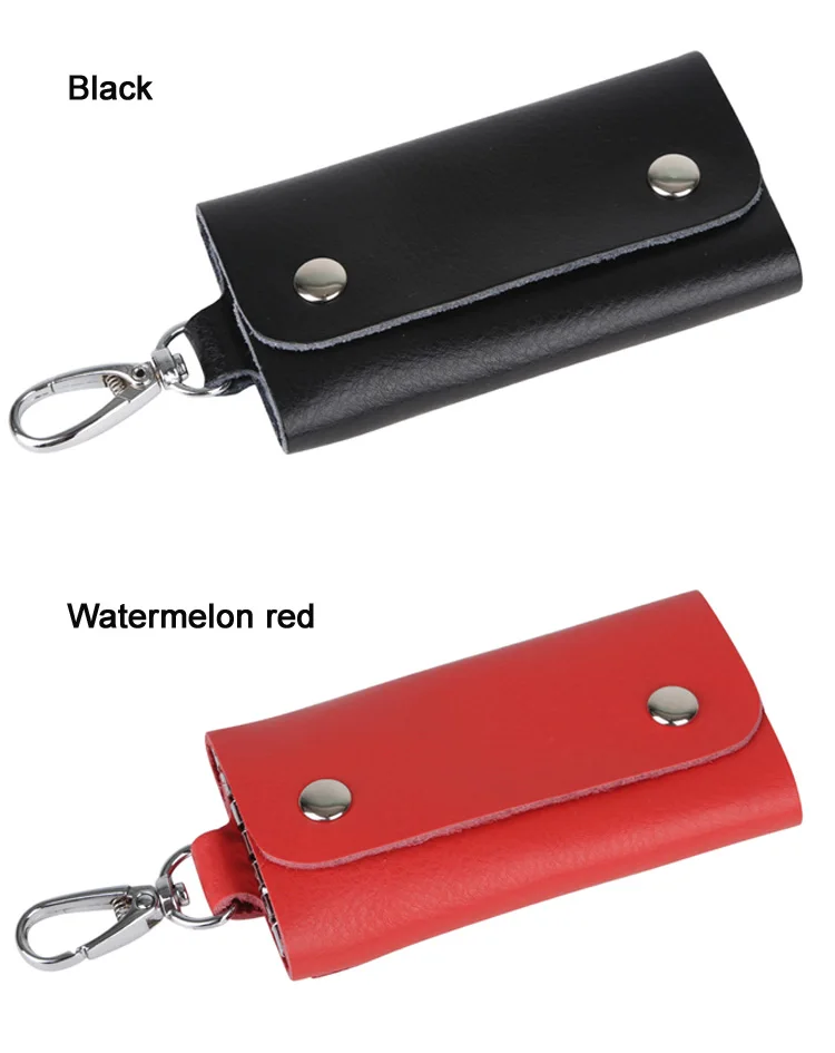 nice and good Hot Men&Women's Fashion Genuine Cow Leather Keys Holder Wallet Key chain Bag,Promotion Gifts,LK001