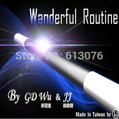 The Wanderful Routine - Magic trick stick magic Gimmick Illusion stage | Игрушки и хобби