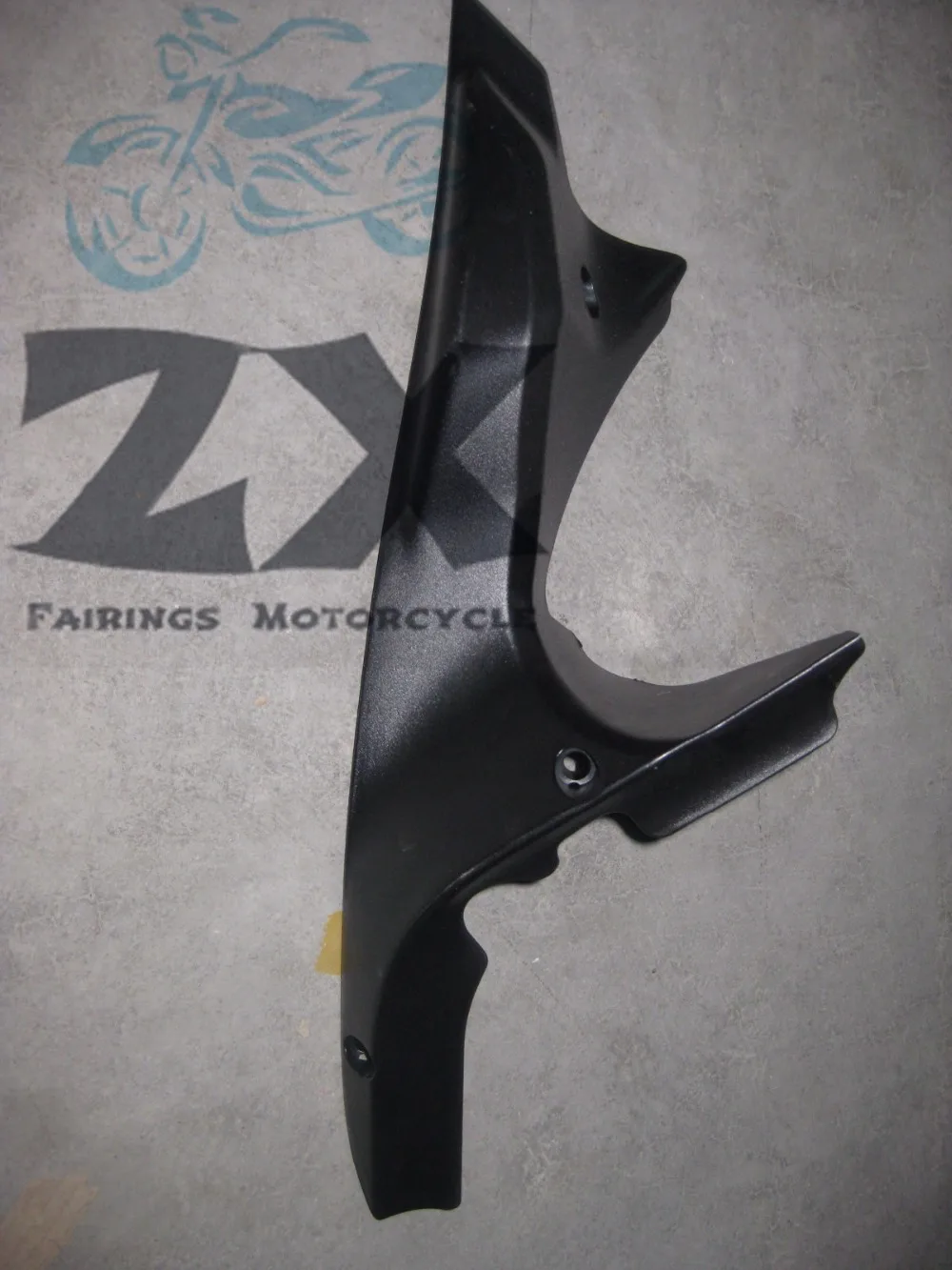 

For DUCATI 1098 1098s 848 ABS Injection Mould Fairing Dash Trim Piece Plastic Ram Air Cover Black