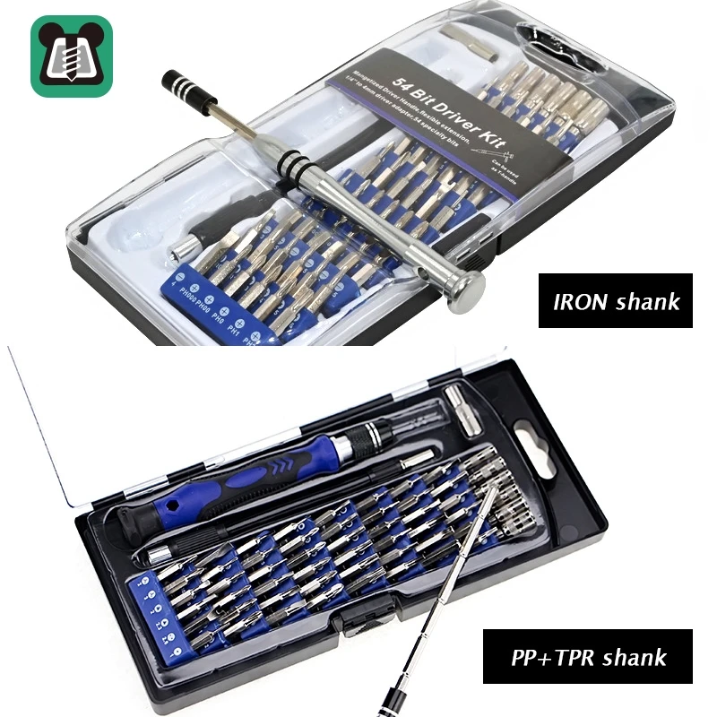 54 в 1 точный набор отверток ручной магнитный Многофункциональный сменный инструмент(обновление