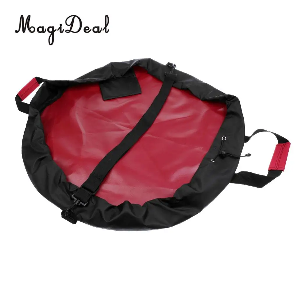 MagiDeal Set 2 Durable Large Waterproof Wetsuit Change Mat Carry Dry Bag Pack for Beach Water Sports Surfing Surf Changing