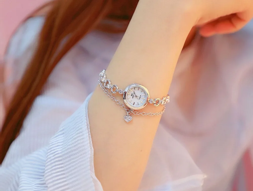2019 Новое поступление для женщин часы Кристал из австрийского горного хрусталя часы Роскошные сердце часы для женщин Diamond Наручные часы reloj