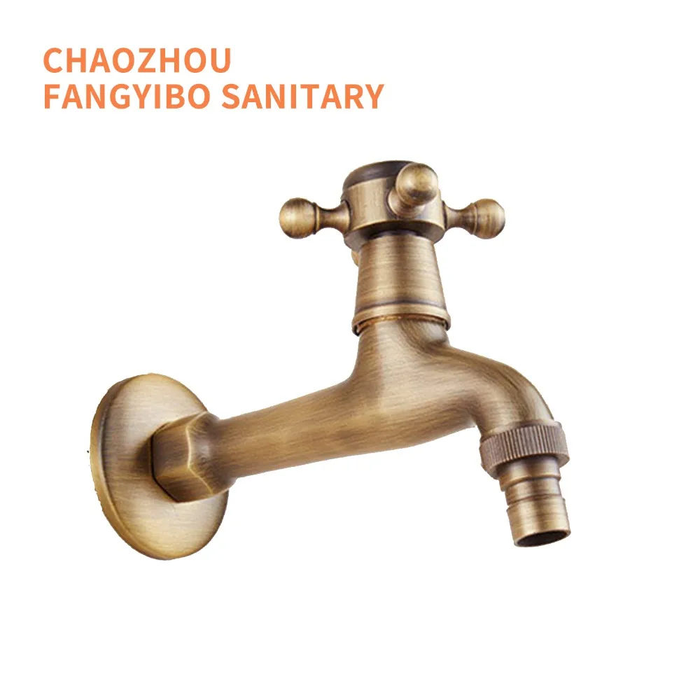 Antique Brass Outdoor Faucet Bathroom Faucet Washer Faucet Mop