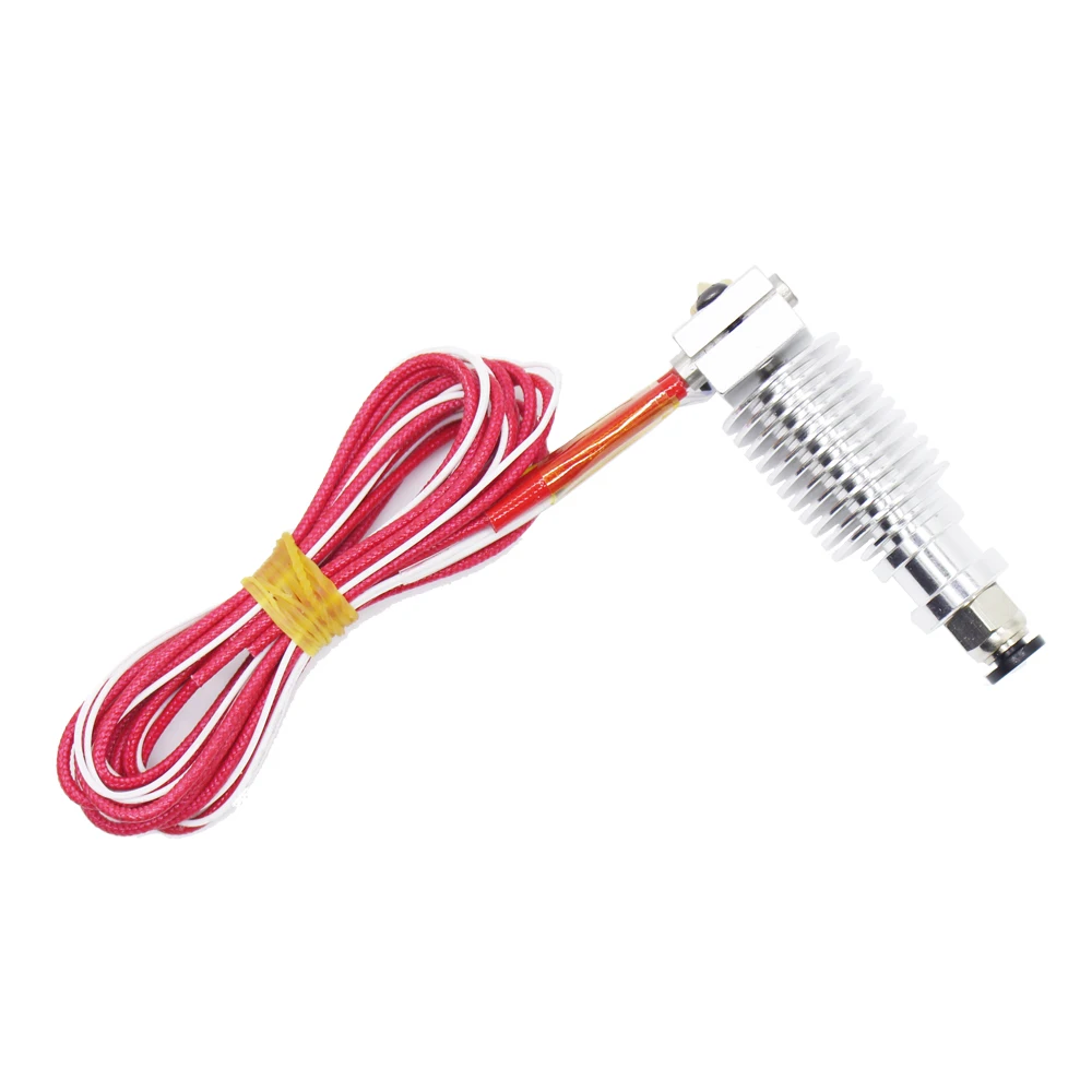 

V6 remote print head extruder J-head 1.75/3.0mm filament Long Distance block Nozzle 0.3/0.4/0.5mm For 3D Printer