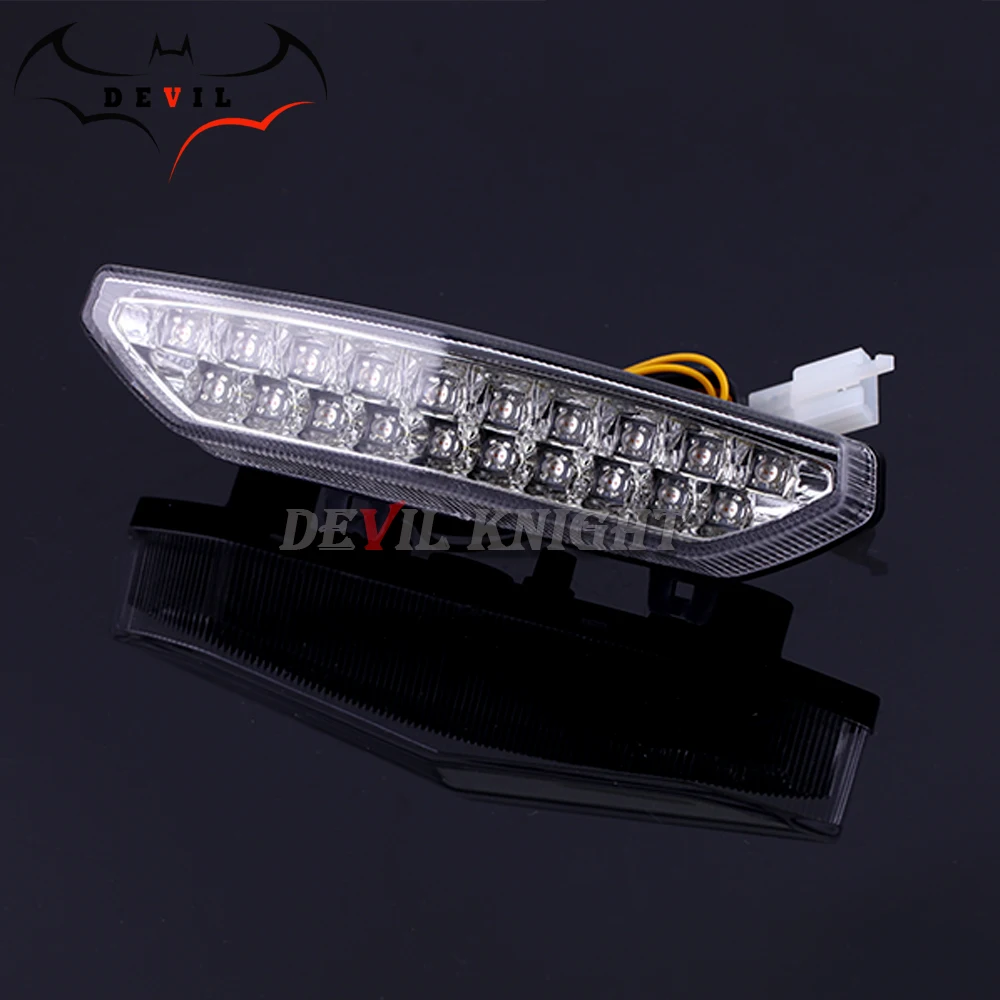 For Kawasaki Ninja ZX-6R ZX6R 2007 2008 Rear Tail Light