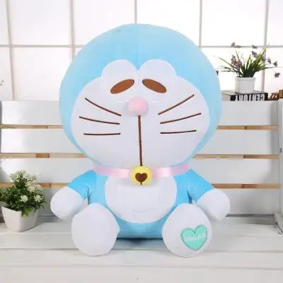 Большая кукла аниме Стенд от меня Doraemon мягкая плюшевая игрушка мягкая кошка 6 стилей большая подушка для девочек для маленьких детей лучший подарок 30-60 см - Цвет: E