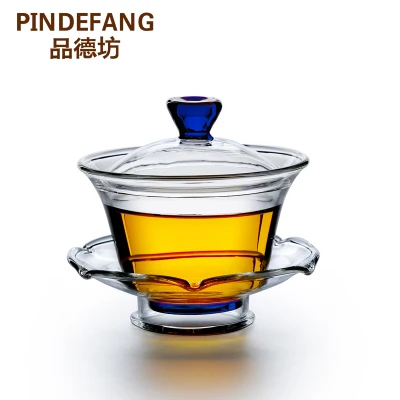 3в1 красочный стеклянный Кубок, в форме лотоса блюдце подарочный набор для здоровья уютное время чая кунг-фу чайная чаша офисный подарок на день рождения согревающий чайный набор