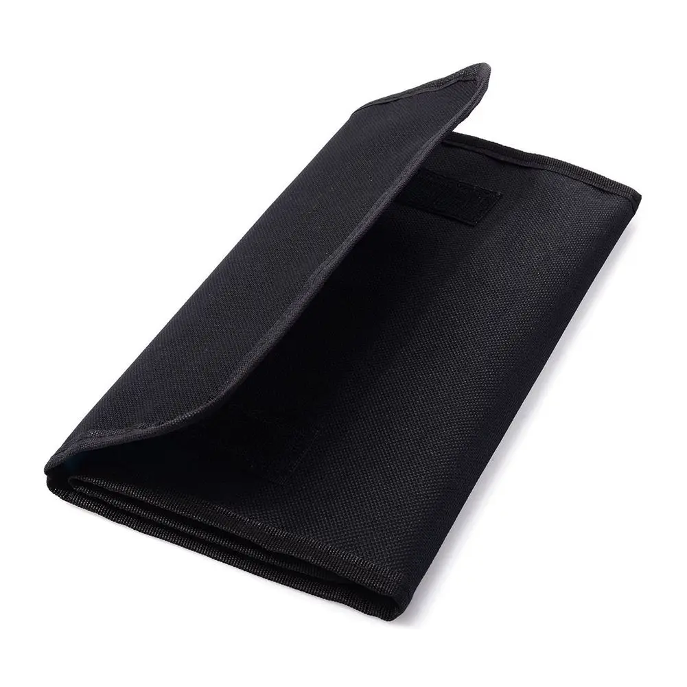 

AAAE Top Nylon 6 PCS Filter Protecter Bags for Canon Nikon Sony Pentax DSLR Camera (Black)